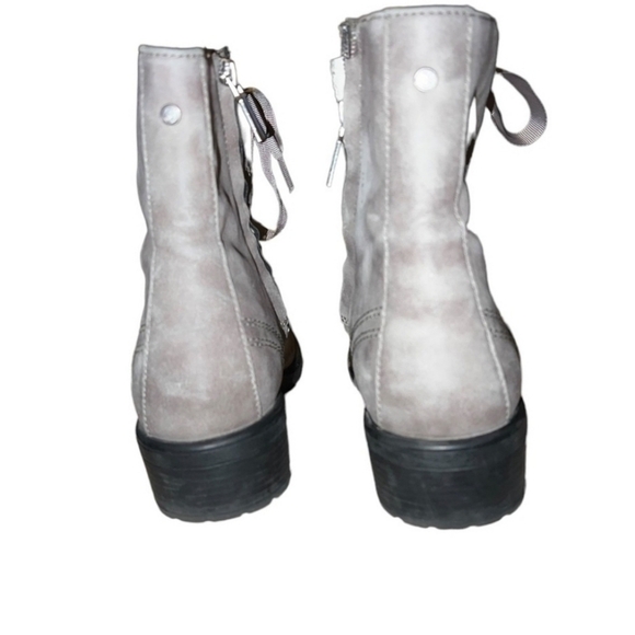 Treasure & Bond Suede Lace Up Ribbon Booties - Picture 3 of 5